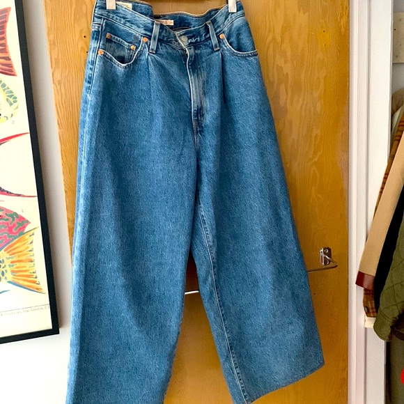 Ribcage Pleated wide pants levis - Picture 1 of 4